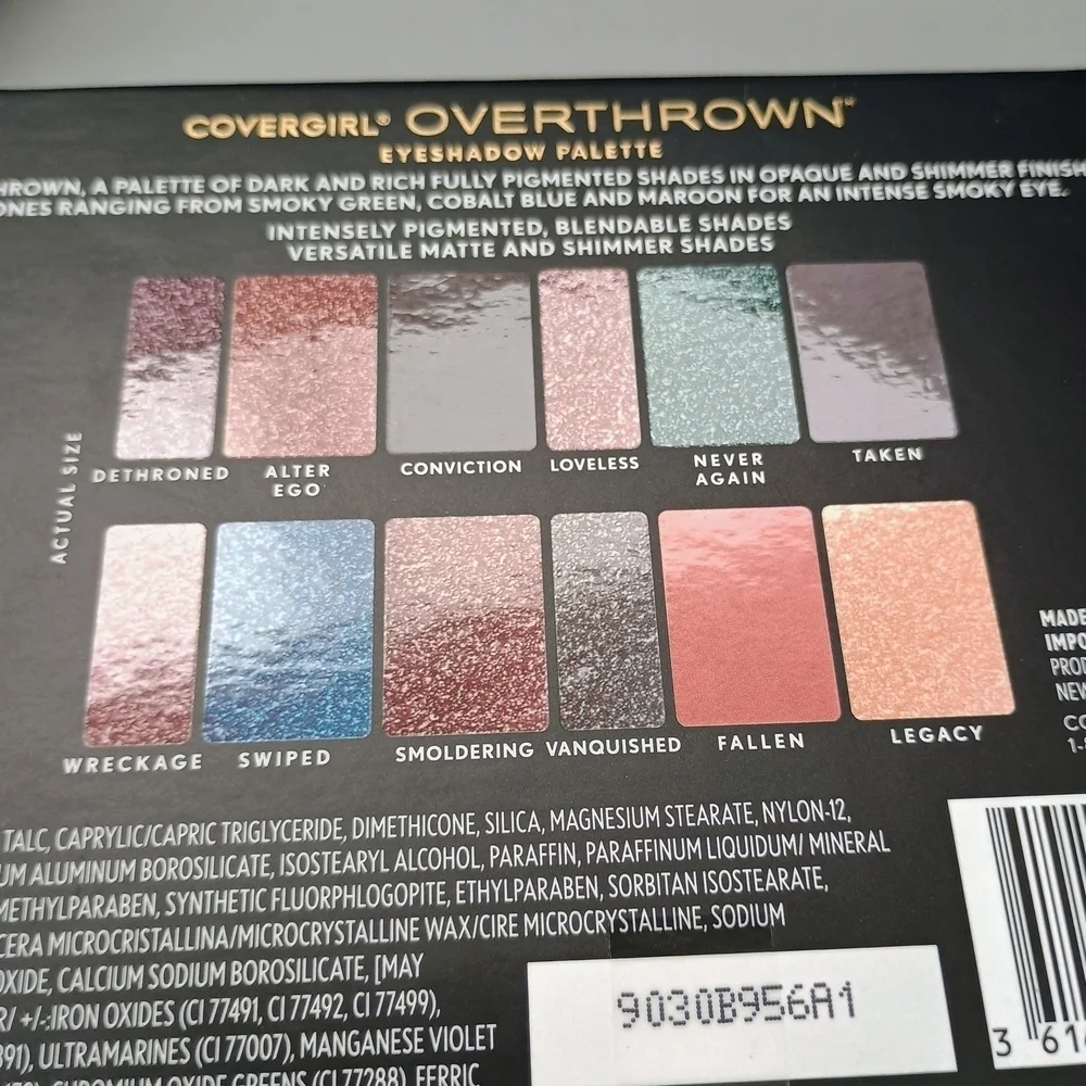 COVERGIRL Overthrown Eyeshadow Palette